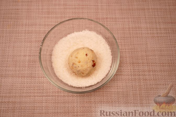 Кокосово-ореховые сырники