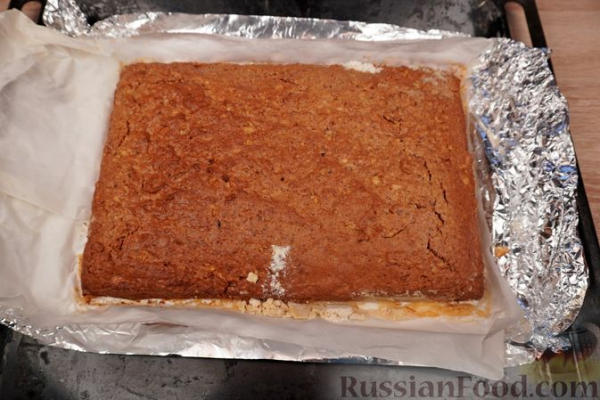 Греческий ореховый пирог (каридопита)