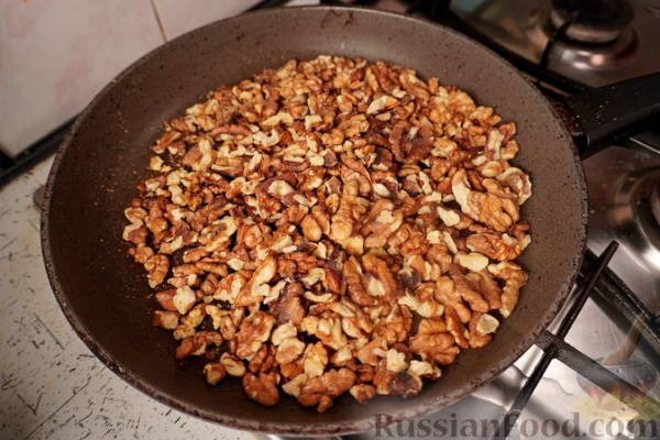 Греческий ореховый пирог (каридопита)