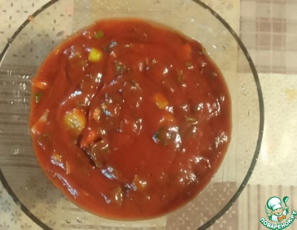 Очень быстрый и вкусный соус к шашлыку