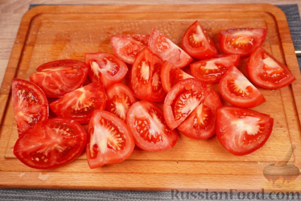 Крем-суп из запечённых овощей