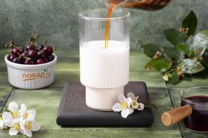 Вишневый айс латте