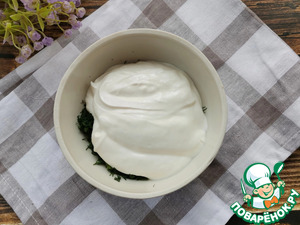 Сметанно-ореховый соус