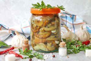 Маринованные волнушки