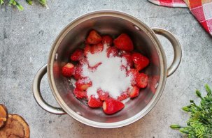 Кисель из клубники