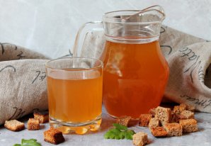 Квас из сухарей без дрожжей Квас из сухарей без дрожжей