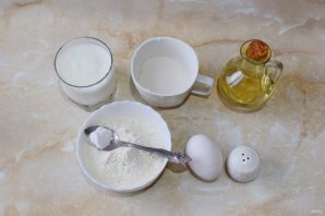 Оладьи без дрожжей на кефире