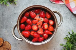 Кисель из клубники