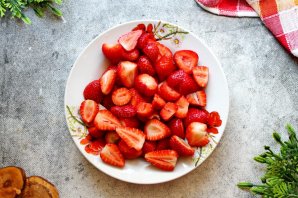 Кисель из клубники