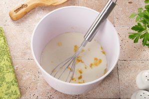 Заливной пирог с капустой