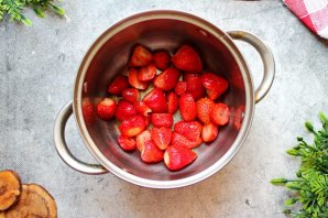 Кисель из клубники