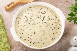 Заливной пирог с капустой