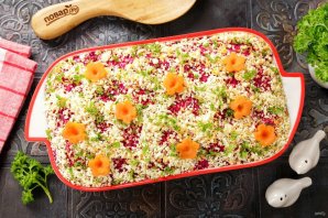 Селедка под шубой с яйцом