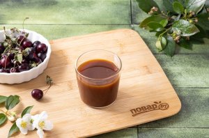 Вишневый айс латте