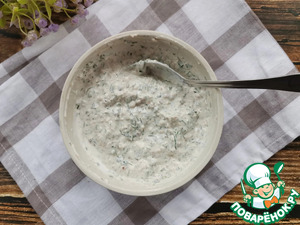 Сметанно-ореховый соус