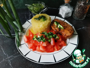 Луковая салатная заправка