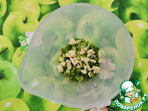 Луковый соус с петрушкой