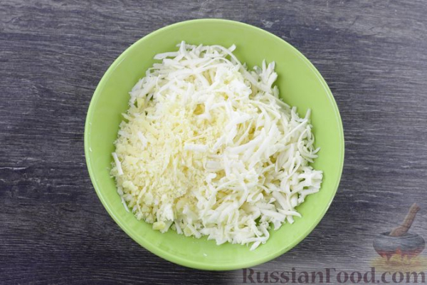 Овощи, запечённые с сыром